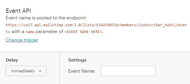 Event API