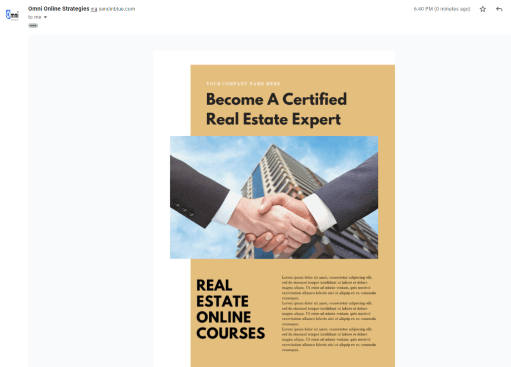 real estate education marketing