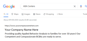 ABA Center Marketing