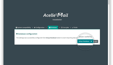 guide to install acelle mail web application