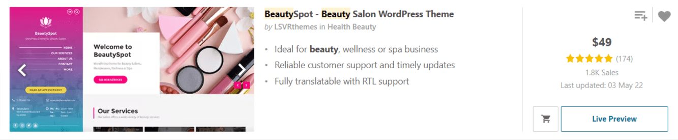 beauty sales funnel templates