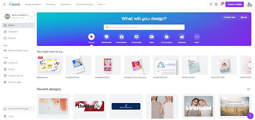 Design ideas landing page