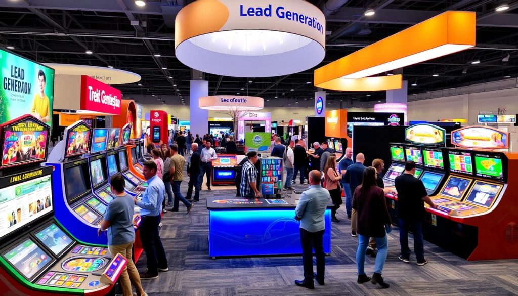 Lead Magnet Games for expo booths